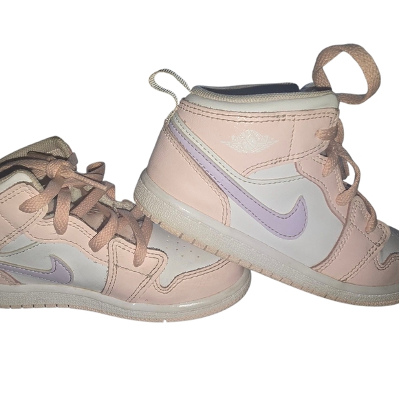 Nike Other - Nike Kids Light Pink and Lavender Sneakers